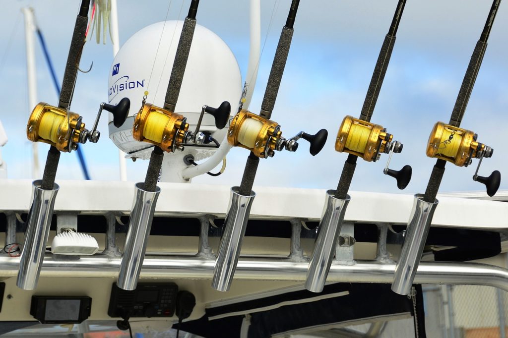 Antenna ecoscandaglio per la pesca