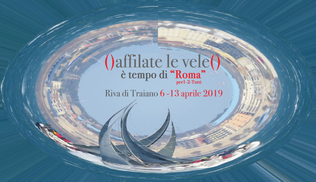 locandina regata Roma per tutti competizioni barche a vela