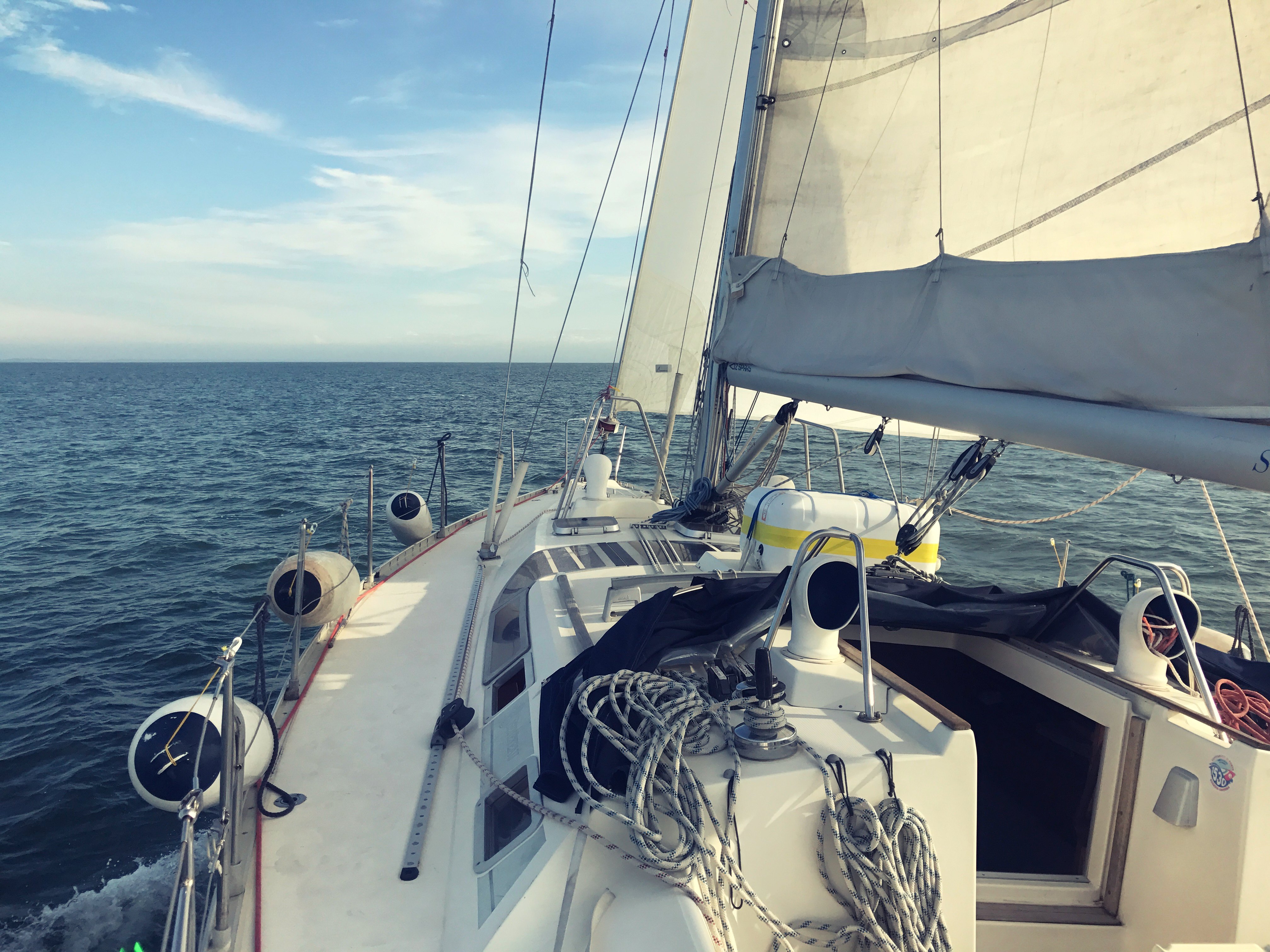 Navigando in Adriatico in Barca a Vela