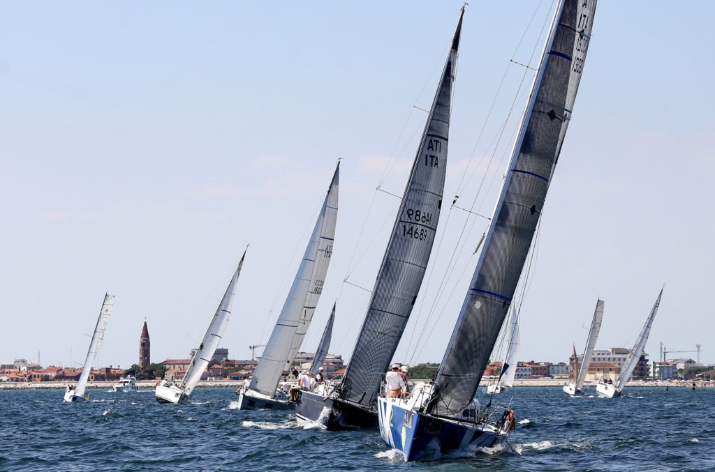 La regata Cinquecento di Caorle santa margherita