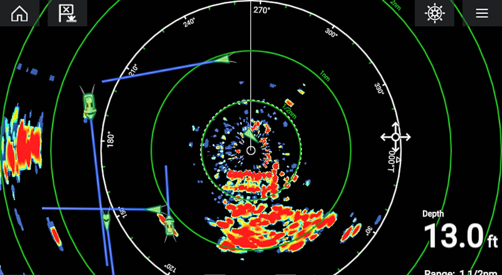 AIS RADAR natutico Overlay 