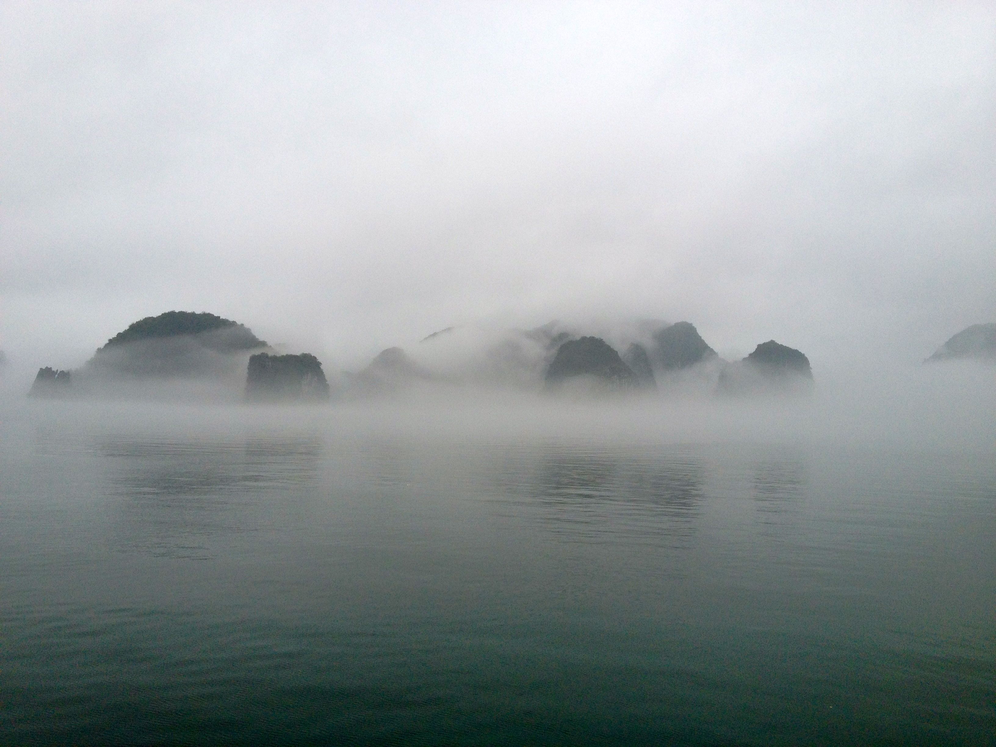 Nebbia Fitta in mare