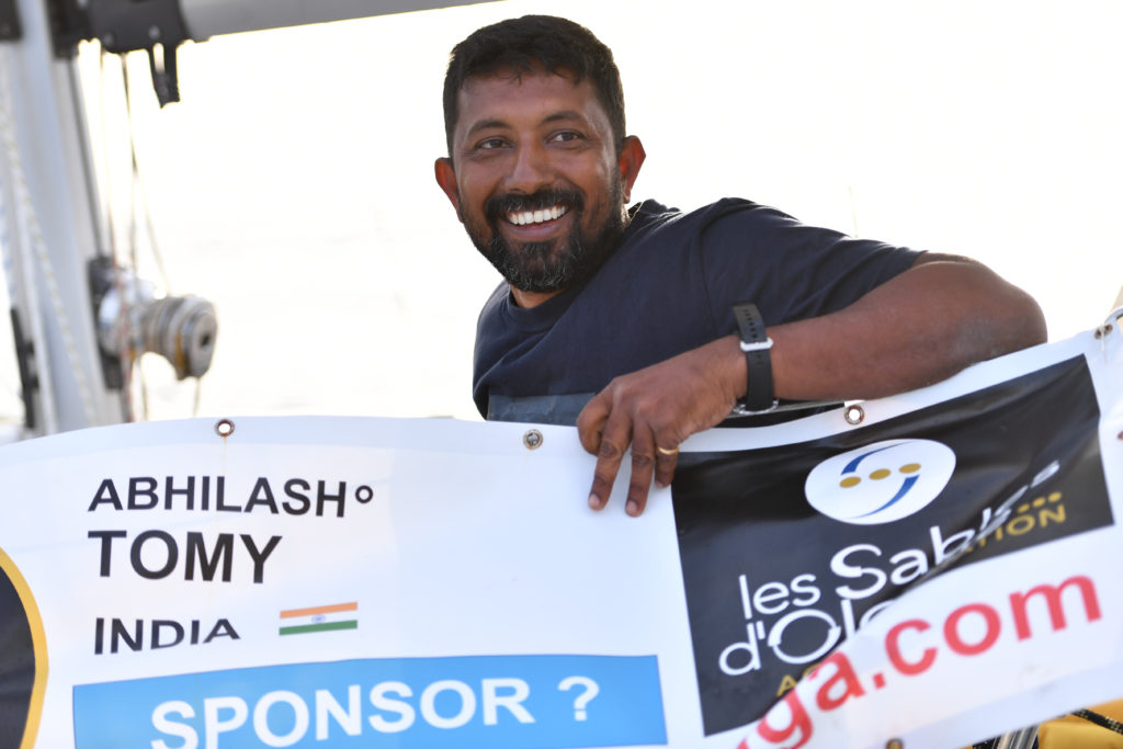 Golden Globe Race 2018. Partenza di Abhilash Tomy