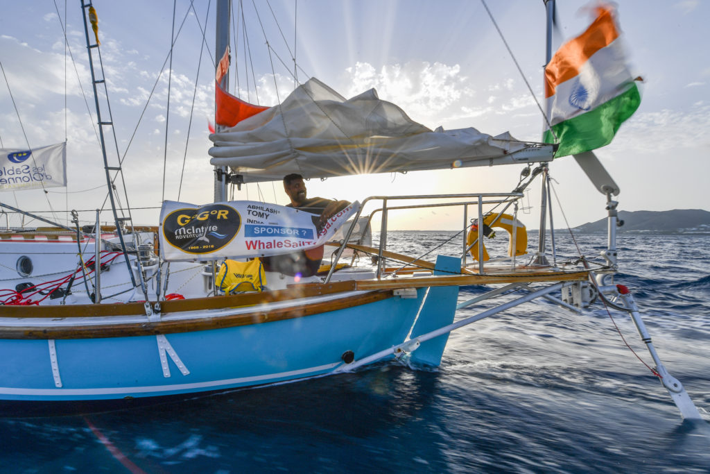 Abhilash Tomy alla Golden Globe Race 2018