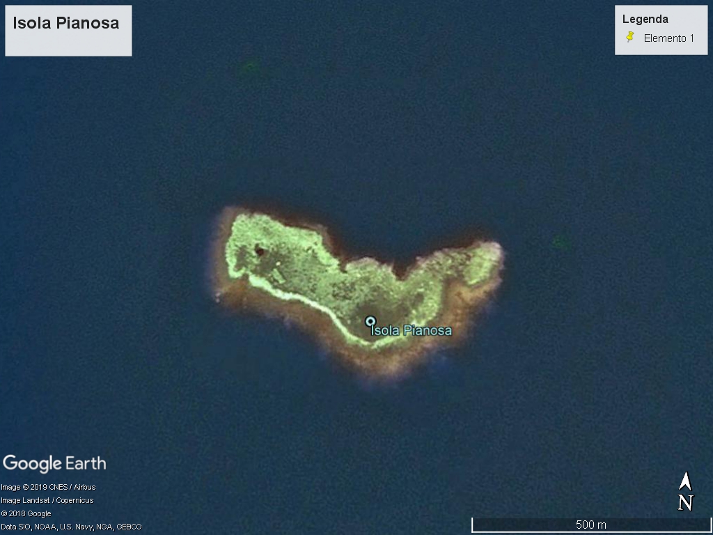 Isole Tremiti Pianosa Vietato Ormeggio