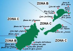 Mappa Riserva Isole Tremiti