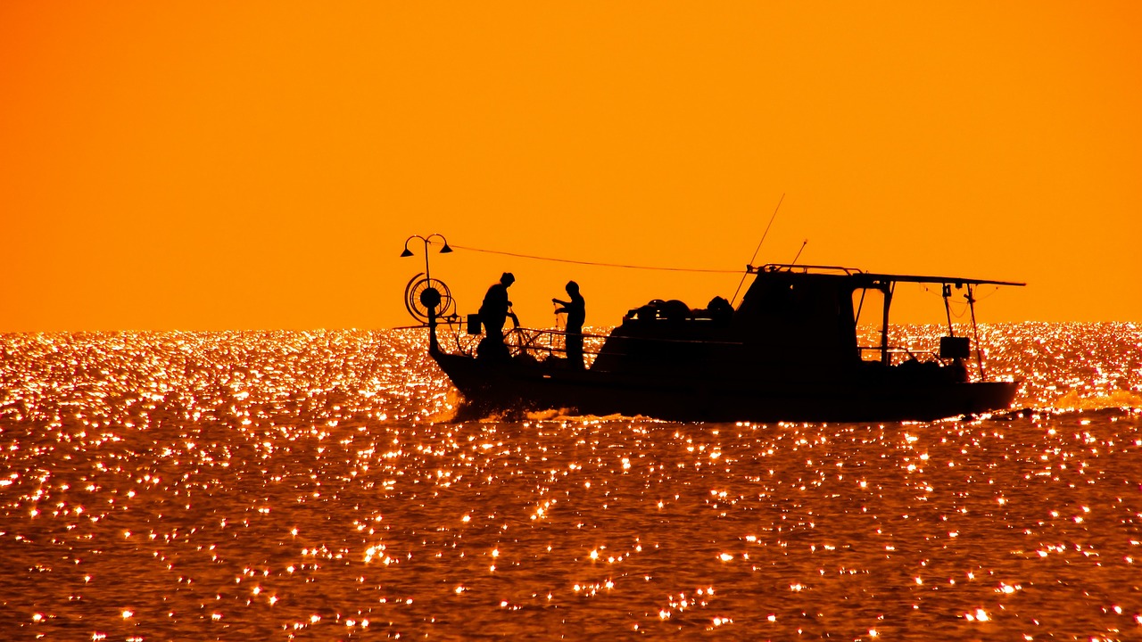Pescare dalla barca
