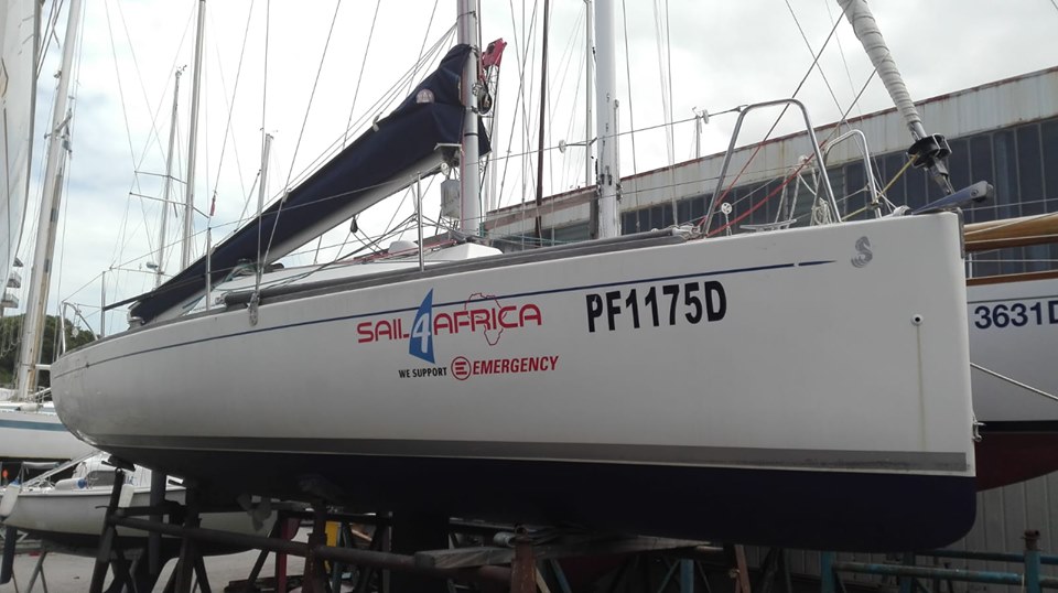 Sail4Africa Marcello Michelotti Navigazione solitria