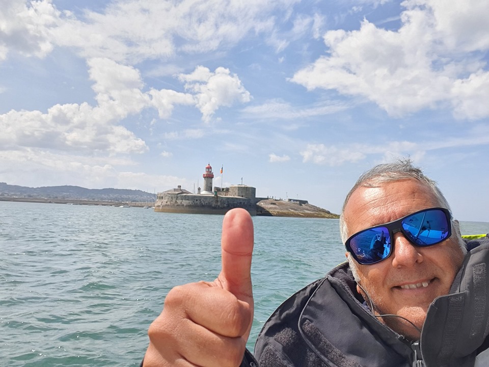 Sergio Davì esperienza in gommone