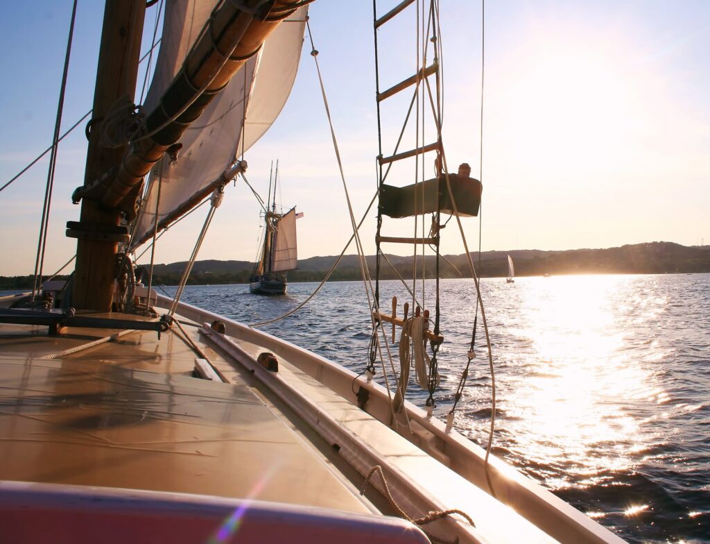 la precedenza in barca a vela