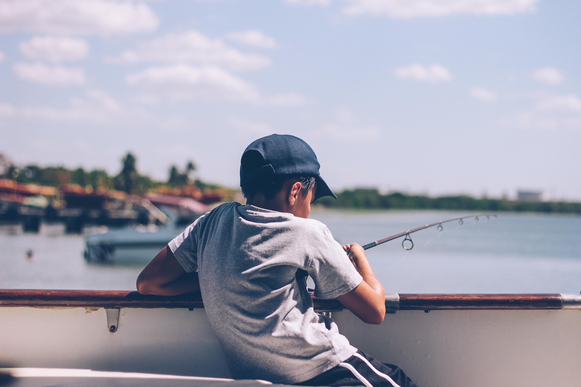 pescare bambini sicurezza