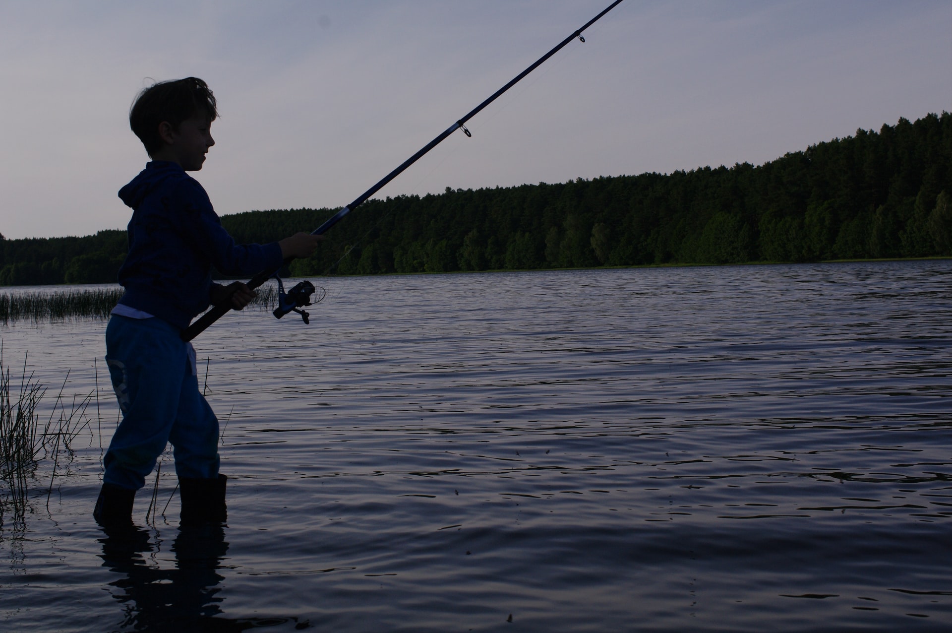 canna da pesca per bambini