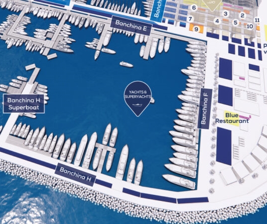 SALONE NAUTICO 2022 padiglione yachts end superyachts