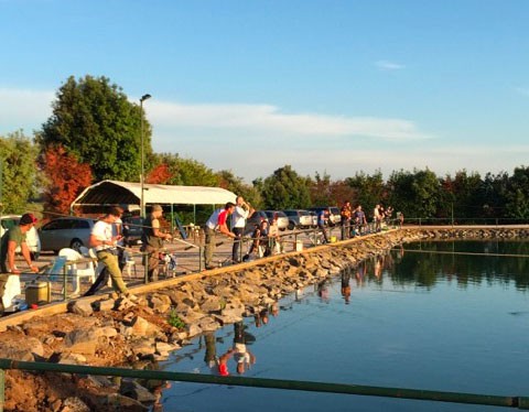 i migliori laghi di pesca sportiva in Lazio