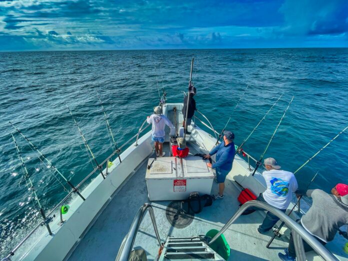 Corso di pesca in barca